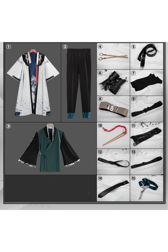 2XXT Cosplay Arknights Zuo Le Youthful Journey Outfit Cosplay Costume